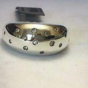 DAVID YURMAN 11mm Pure Form Diamond Ring NWT